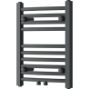 Mexen Ares Badheizkörper 500 x 400 mm, 179 W, Anthrazit - W102-0500-400-00-66