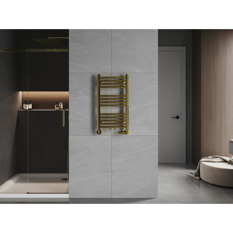 Mexen Ares Badheizkörper 700 x 400 mm, 189 W, gold - W102-0700-400-00-50