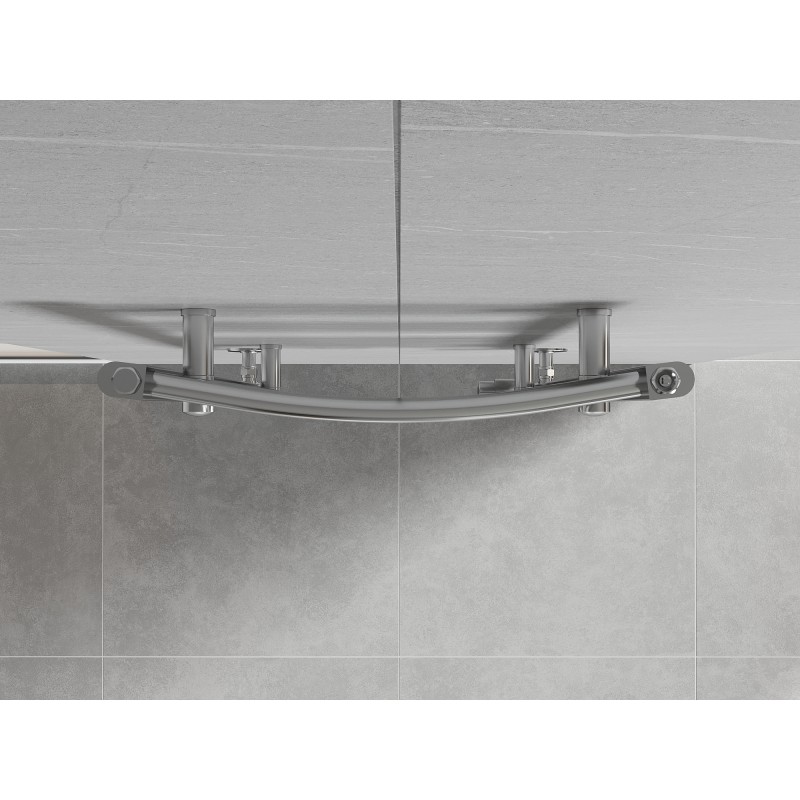 Mexen Ares Badezimmerheizkörper 700 x 500 mm, 226 W, Chrom - W102-0700-500-00-01