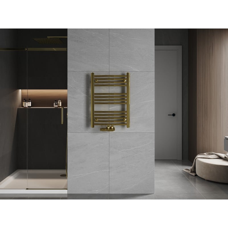Mexen Ares Badezimmerheizkörper 700 x 500 mm, 226 W, gold - W102-0700-500-00-50