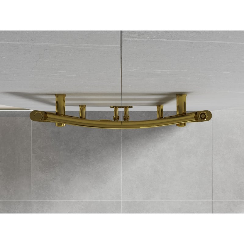 Mexen Ares Badezimmerheizkörper 700 x 500 mm, 226 W, gold - W102-0700-500-00-50