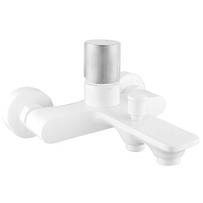 Mexen Royo One Badewannenarmatur, weiß/chrom - 72231-22