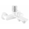 Mexen Royo One Badewannenarmatur, weiß/chrom - 72231-22