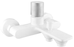 Mexen Royo One Badewannenarmatur, weiß/chrom - 72231-22
