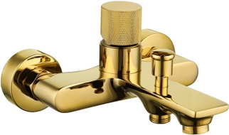 Mexen Royo One Badewannenarmatur, golden - 72231-50