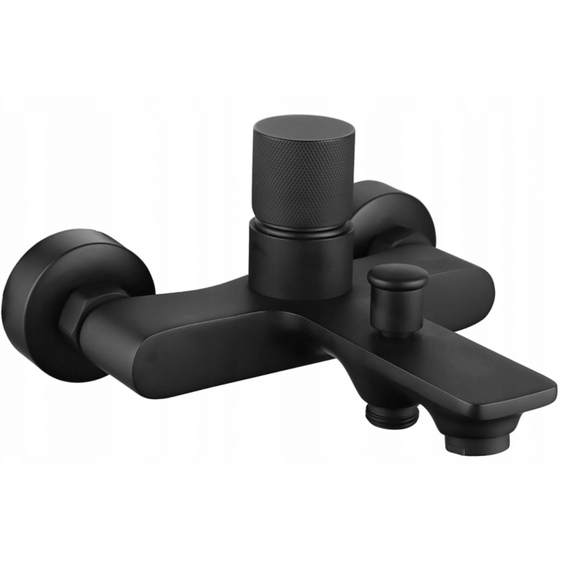 Mexen Royo One Badewannenarmatur, schwarz - 72231-70
