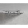 Mexen Ares Badezimmerheizkörper 900 x 400 mm, 246 W, Chrom - W102-0900-400-00-01