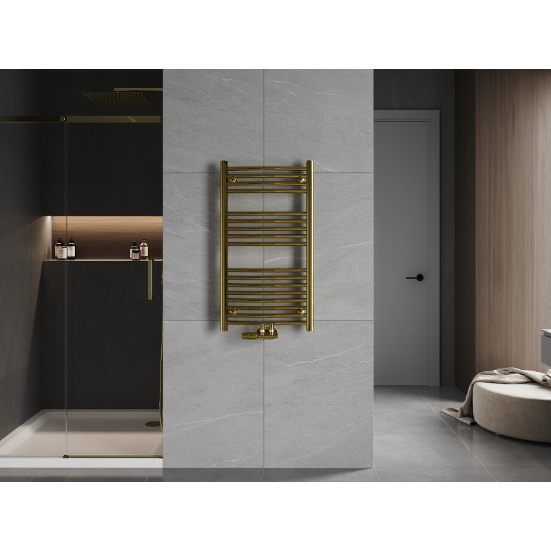 Mexen Ares Badezimmerheizkörper 900 x 500 mm, 294 W, golden - W102-0900-500-00-50
