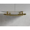 Mexen Ares Badezimmerheizkörper 900 x 500 mm, 294 W, golden - W102-0900-500-00-50