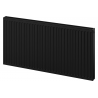 Mexen C21 Plattenheizkörper 400 x 1500 mm, seitlicher Anschluss, 1390 W, schwarz - W421-040-150-70