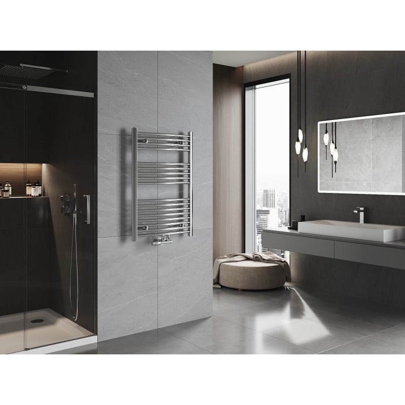 Mexen Ares Badezimmerheizkörper 900 x 600 mm, 342 W, Chrom - W102-0900-600-00-01