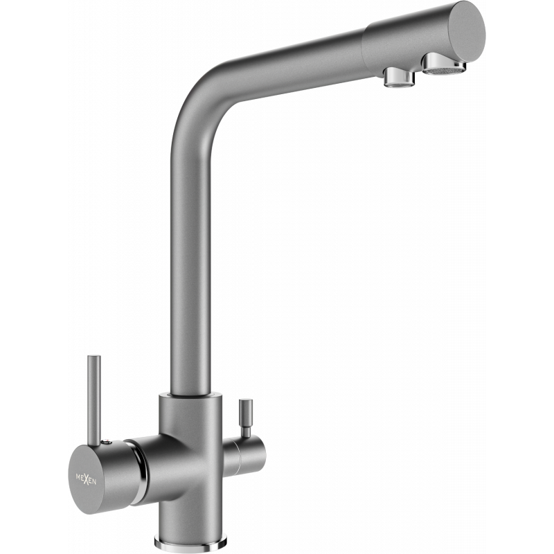 Mexen Duero Küchenarmatur, grau - 671600-61