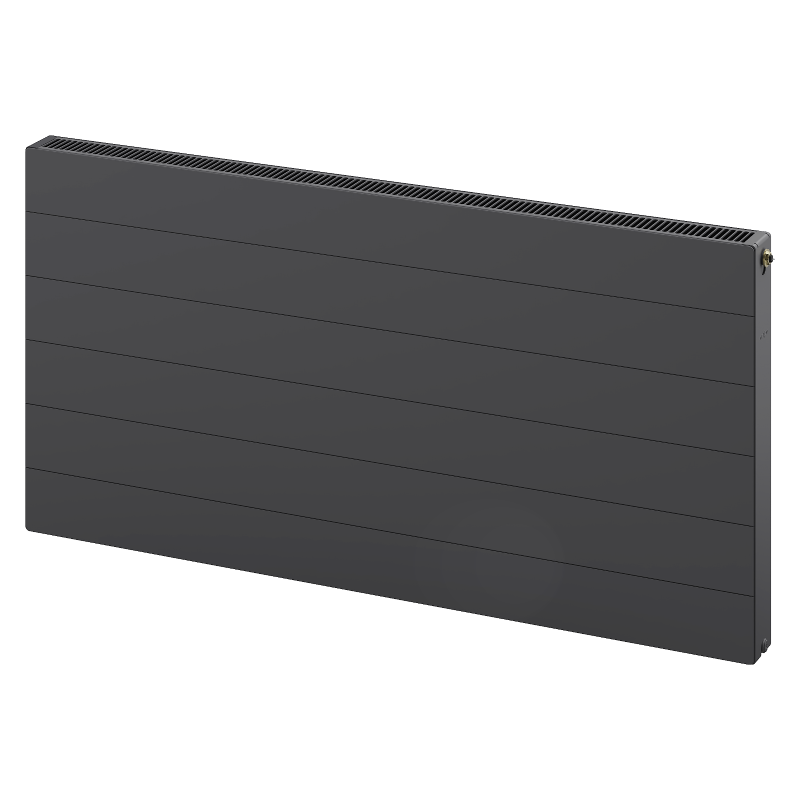 Mexen Line CVL21 Plattenheizkörper 600 x 2000 mm, unterer Anschluss, 2419 W, Anthrazit - W621L-060-200-66