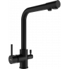 Mexen Duero Küchenarmatur, schwarz - 671600-70