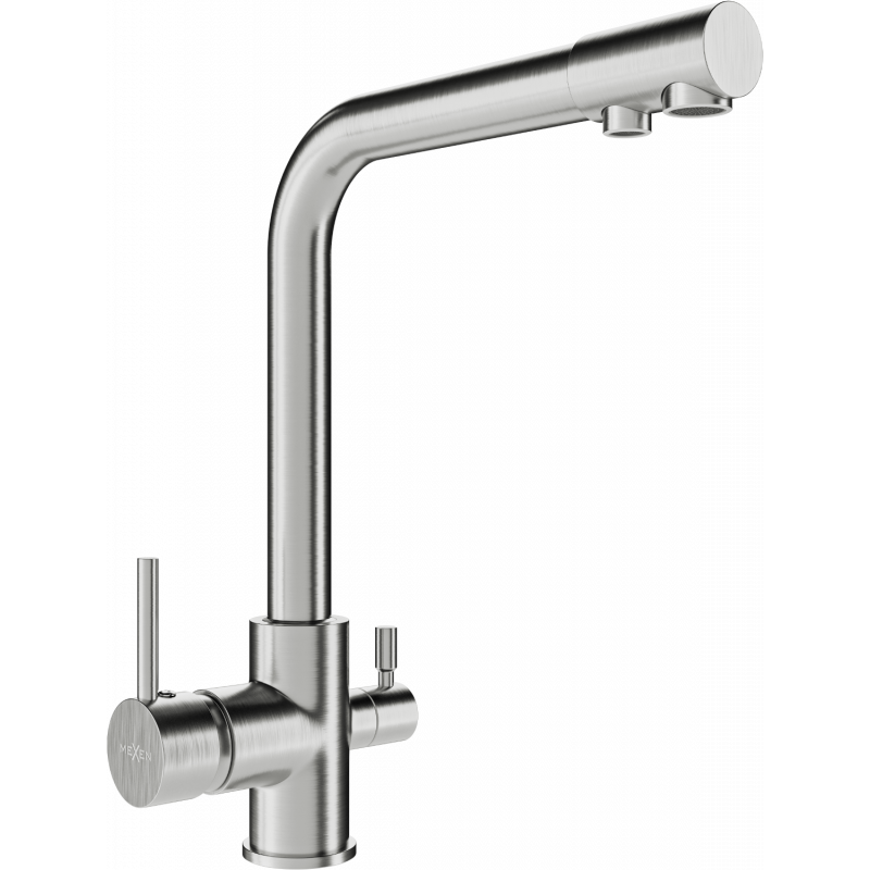 Mexen Duero Küchenarmatur, Inox - 671600-99