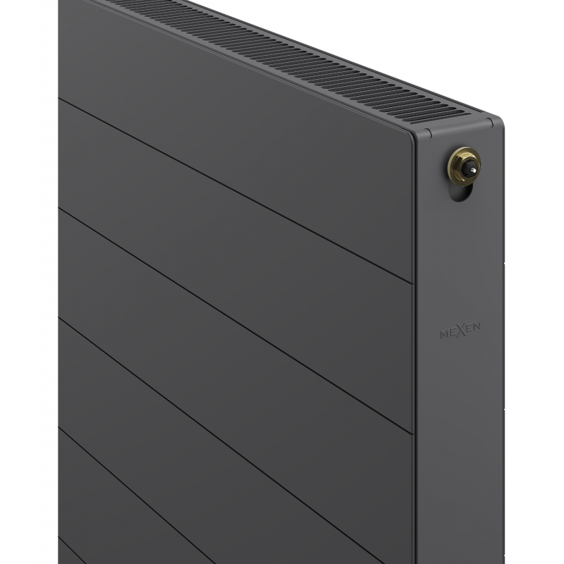 Mexen Line CVL21 Plattenheizkörper 900 x 1000 mm, unterer Anschluss, 1589 W, Anthrazit - W621L-090-100-66