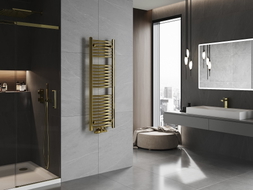 Mexen Ares Badezimmerheizkörper 1200 x 400 mm, 349 W, golden - W102-1200-400-00-50