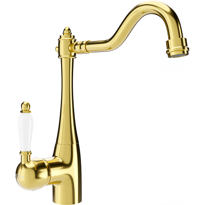Mexen Carla Küchenarmatur, Gold - 670700-50