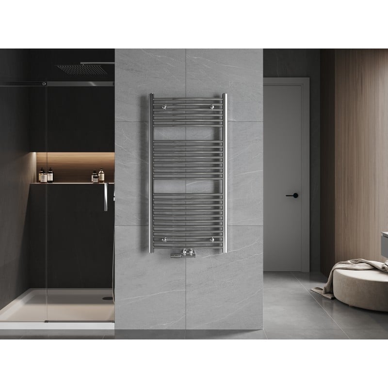 Mexen Ares Badheizkörper 1200 x 600 mm, 490 W, Chrom - W102-1200-600-00-01