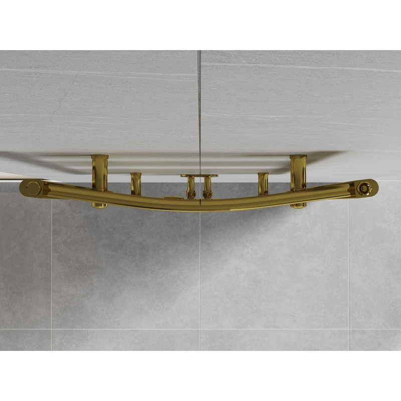 Mexen Ares Badheizkörper 1200 x 600 mm, 490 W, gold - W102-1200-600-00-50