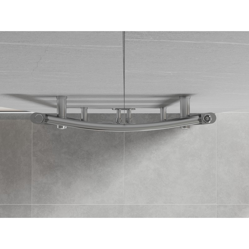 Mexen Ares Badezimmerheizkörper 1500 x 500 mm, 498 W, Chrom - W102-1500-500-00-01