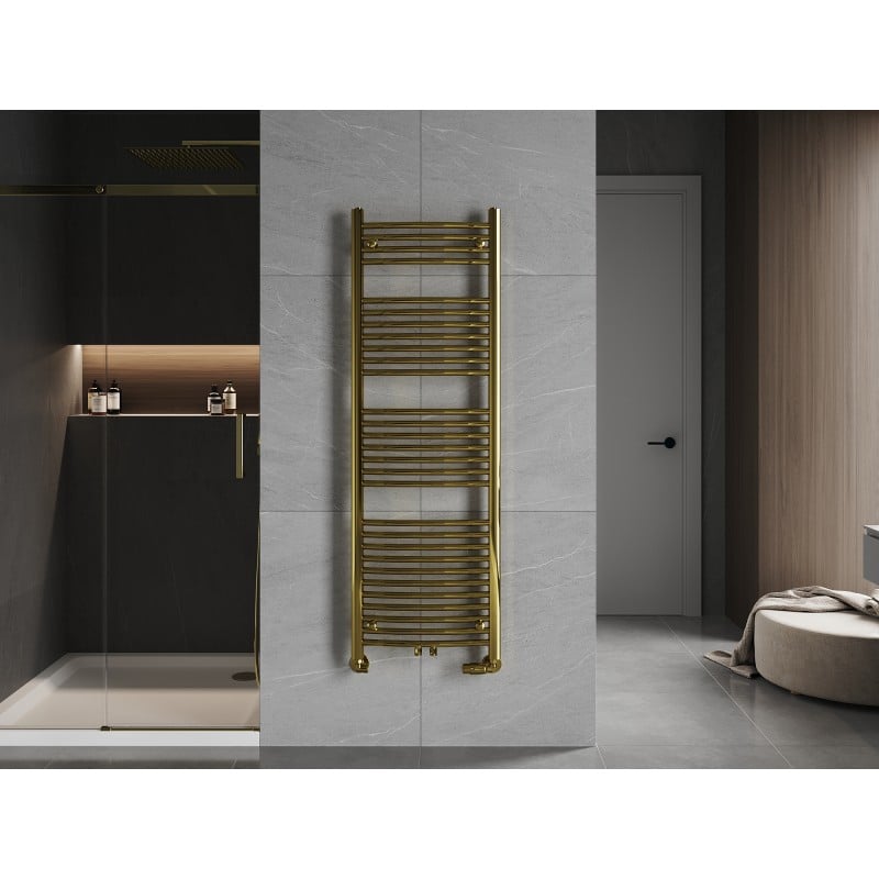 Mexen Ares Badezimmerheizkörper 1500 x 500 mm, 498 W, gold - W102-1500-500-00-50