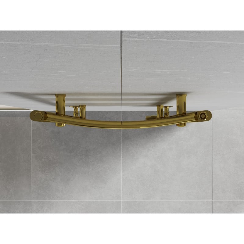 Mexen Ares Badezimmerheizkörper 1500 x 500 mm, 498 W, gold - W102-1500-500-00-50