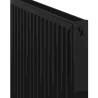 Mexen C21 Plattenheizkörper 900 x 2400 mm, seitlicher Anschluss, 4263 W, schwarz - W421-090-240-70
