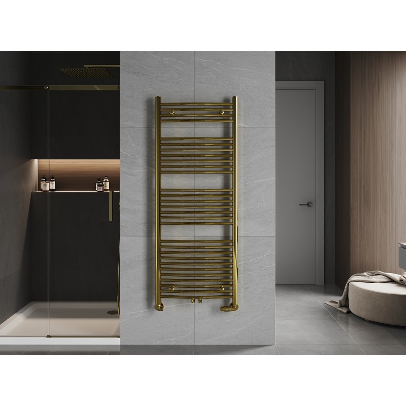 Mexen Ares Badezimmerheizkörper 1500 x 600 mm, 579 W, gold - W102-1500-600-00-50