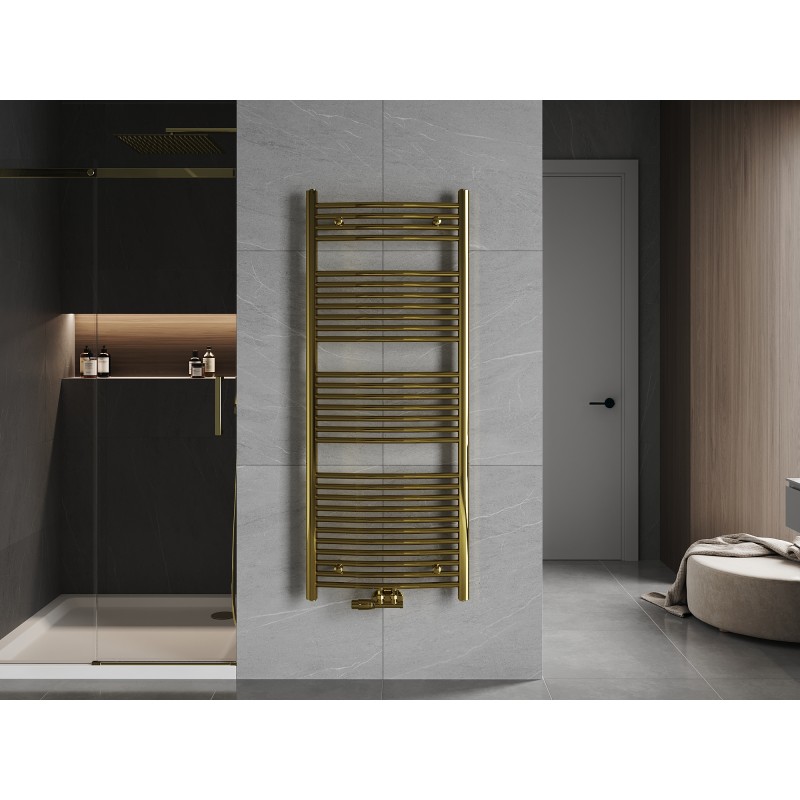 Mexen Ares Badezimmerheizkörper 1500 x 600 mm, 579 W, gold - W102-1500-600-00-50