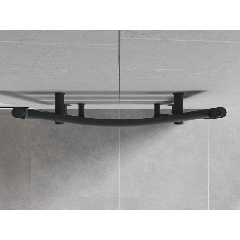 Mexen Ares Badezimmerheizkörper 1500 x 600 mm, 733 W, Anthrazit - W102-1500-600-00-66