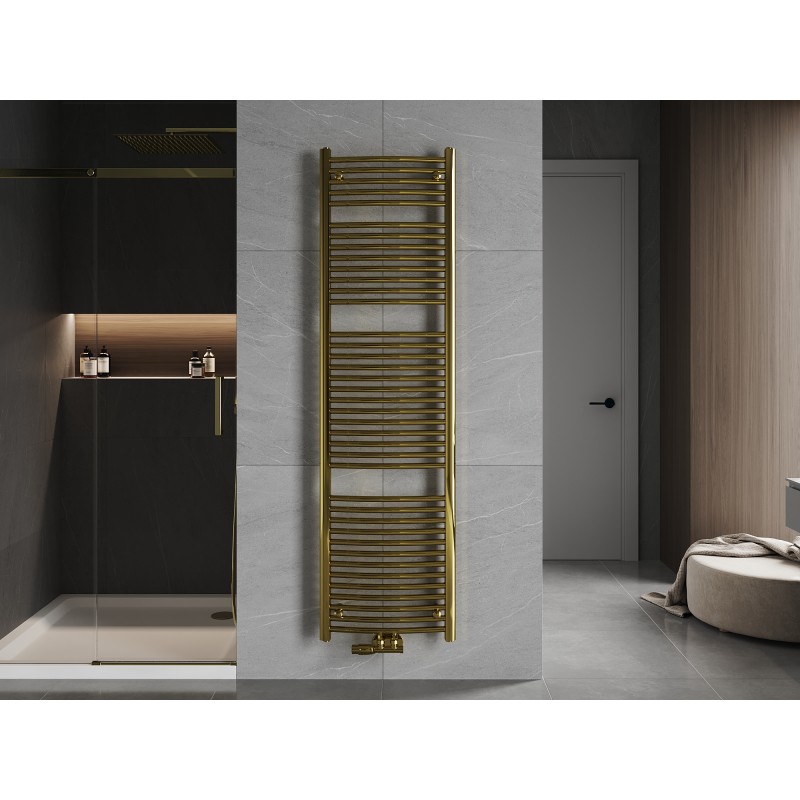 Mexen Ares Badezimmerheizkörper 1800 x 500 mm, 647 W, gold - W102-1800-500-00-50