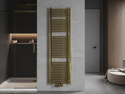 Mexen Ares Badezimmerheizkörper 1800 x 500 mm, 647 W, gold - W102-1800-500-00-50
