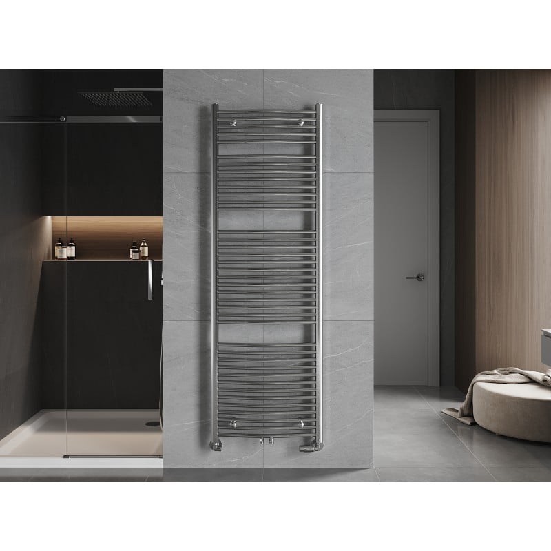 Mexen Ares Badezimmerheizkörper 1800 x 600 mm, 757 W, Chrom - W102-1800-600-00-01