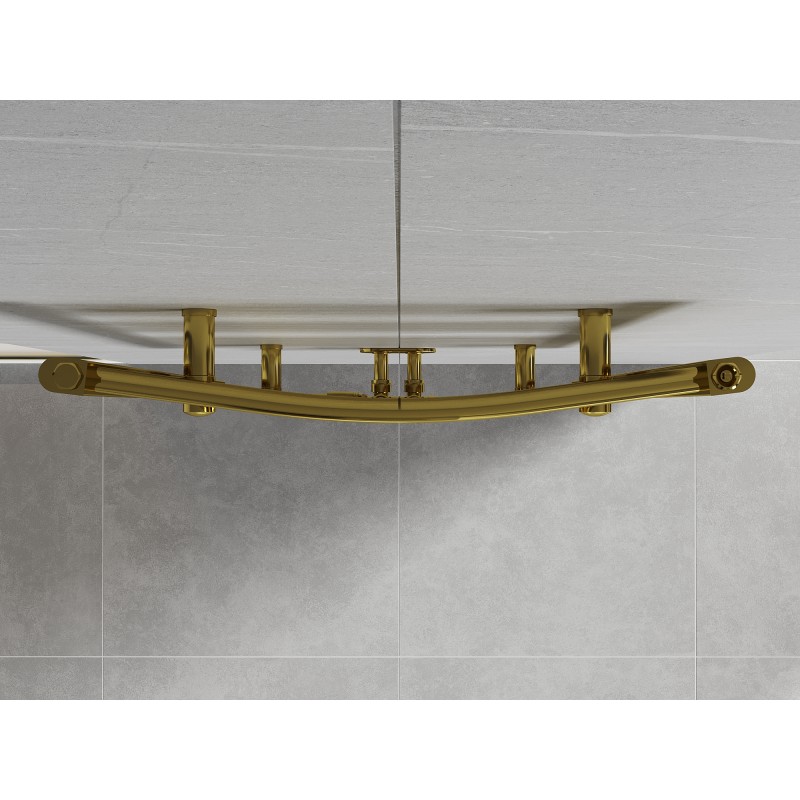 Mexen Ares Badezimmerheizkörper 1800 x 600 mm, 757 W, gold - W102-1800-600-00-50