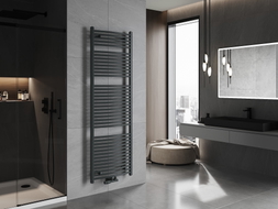 Mexen Ares Badezimmerheizkörper 1800 x 600 mm, 958 W, Anthrazit - W102-1800-600-00-66