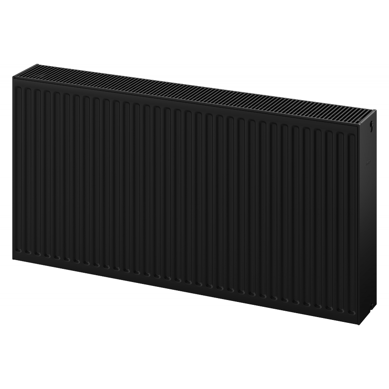 Mexen C33 Heizkörperplatten 600 x 700 mm, seitlicher Anschluss, 1634 W, schwarz - W433-060-070-70