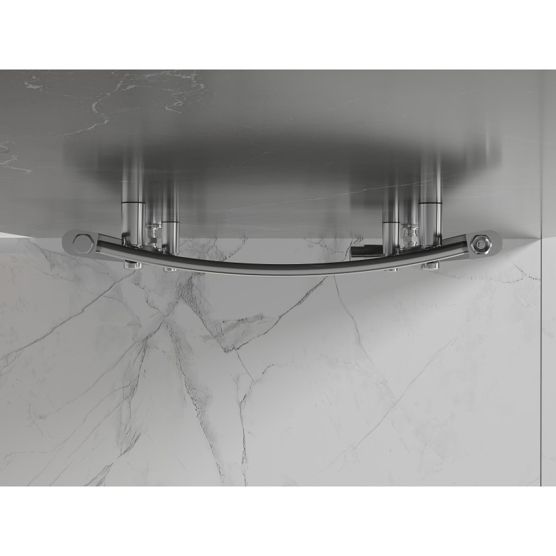 Mexen Helios Badezimmerheizkörper 800 x 500 mm, 301 W, Chrom - W103-0800-500-00-01