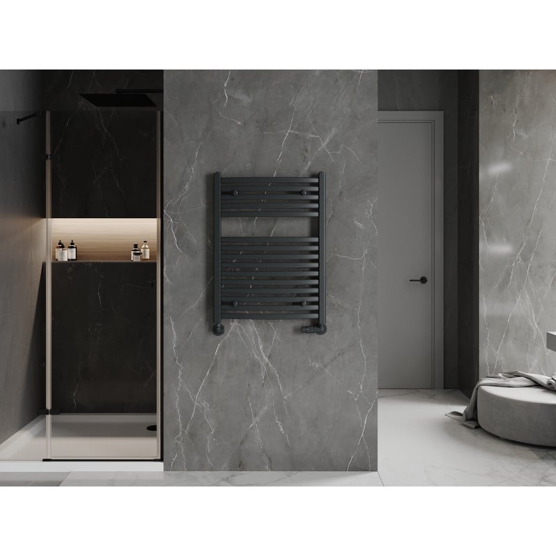 Mexen Helios Badheizkörper 800 x 600 mm, 448 W, Anthrazit - W103-0800-600-00-66