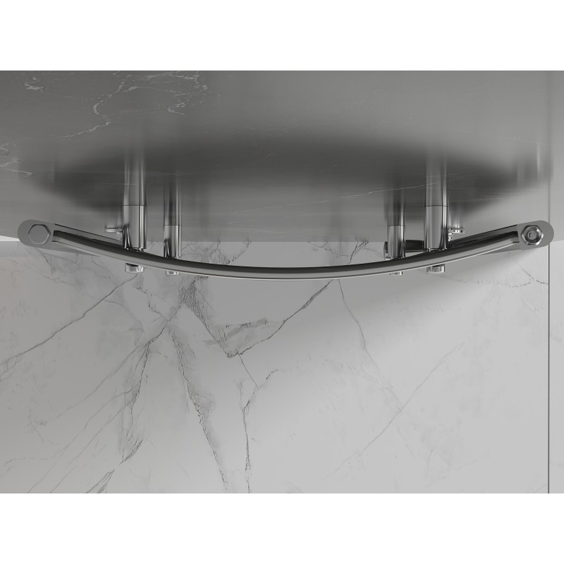 Mexen Helios Badezimmerheizkörper 1200 x 600 mm, 521 W, Chrom - W103-1200-600-00-01