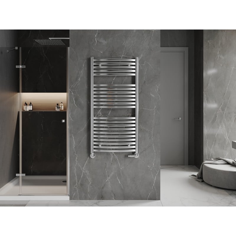 Mexen Helios Badezimmerheizkörper 1200 x 600 mm, 521 W, Chrom - W103-1200-600-00-01