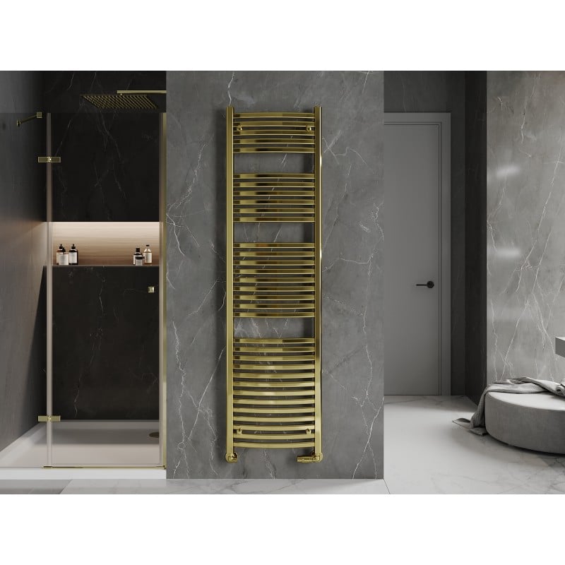Mexen Helios Badezimmerheizkörper 1800 x 500 mm, 667 W, gold - W103-1800-500-00-50