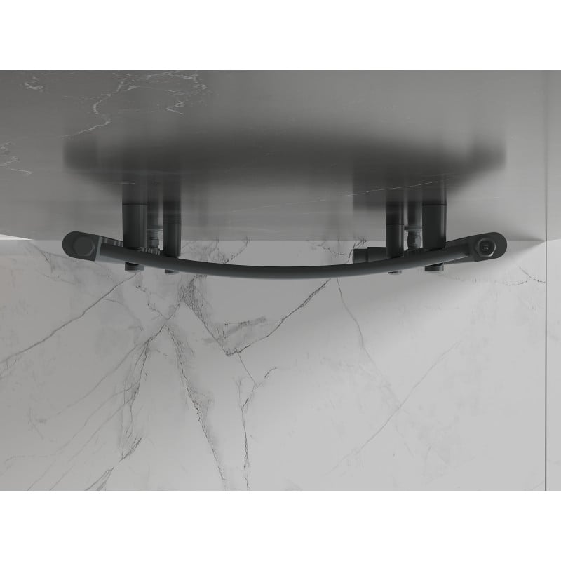 Mexen Helios Badezimmerheizkörper 1800 x 500 mm, 844 W, Anthrazit - W103-1800-500-00-66