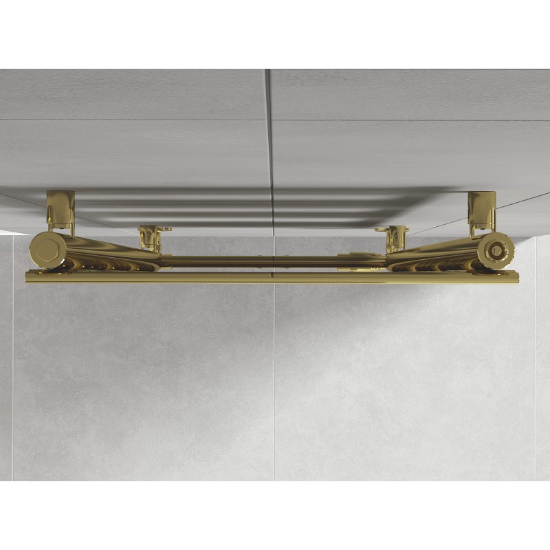 Mexen Ceres Badezimmerheizkörper 1200 x 500 mm, 482 W, gold - W111-1200-500-00-50