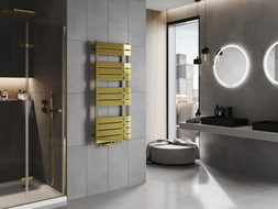 Mexen Ceres Badezimmerheizkörper 1200 x 500 mm, 482 W, gold - W111-1200-500-00-50