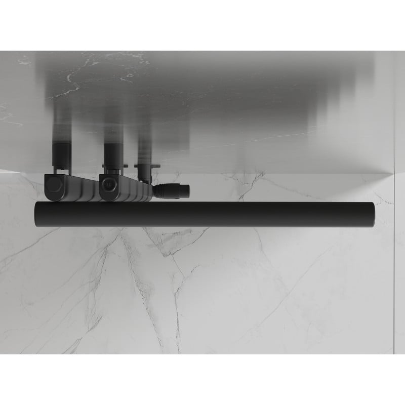 Mexen Jukon dekorativer Badezimmerheizkörper 988 x 500 mm, 461 W, Anthrazit - W116-0988-500-00-66