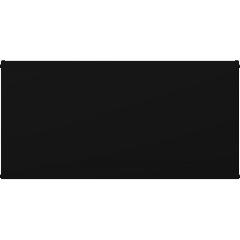 Mexen Flat CF21 Plattenheizkörper 500 x 1200 mm, seitlicher Anschluss, 1210 W, schwarz - W421F-050-120-70