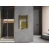 Mexen Uran Badezimmerheizkörper 800 x 500 mm, 287 W, gold - W105-0800-500-00-50