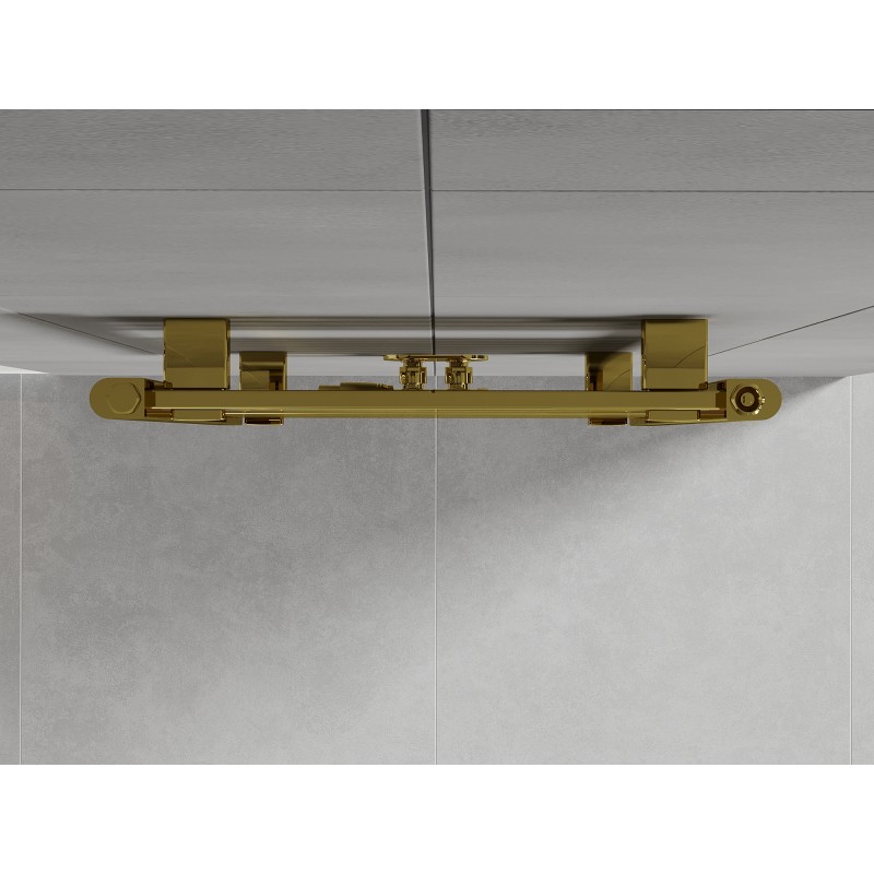 Mexen Uran Badezimmerheizkörper 800 x 500 mm, 287 W, gold - W105-0800-500-00-50