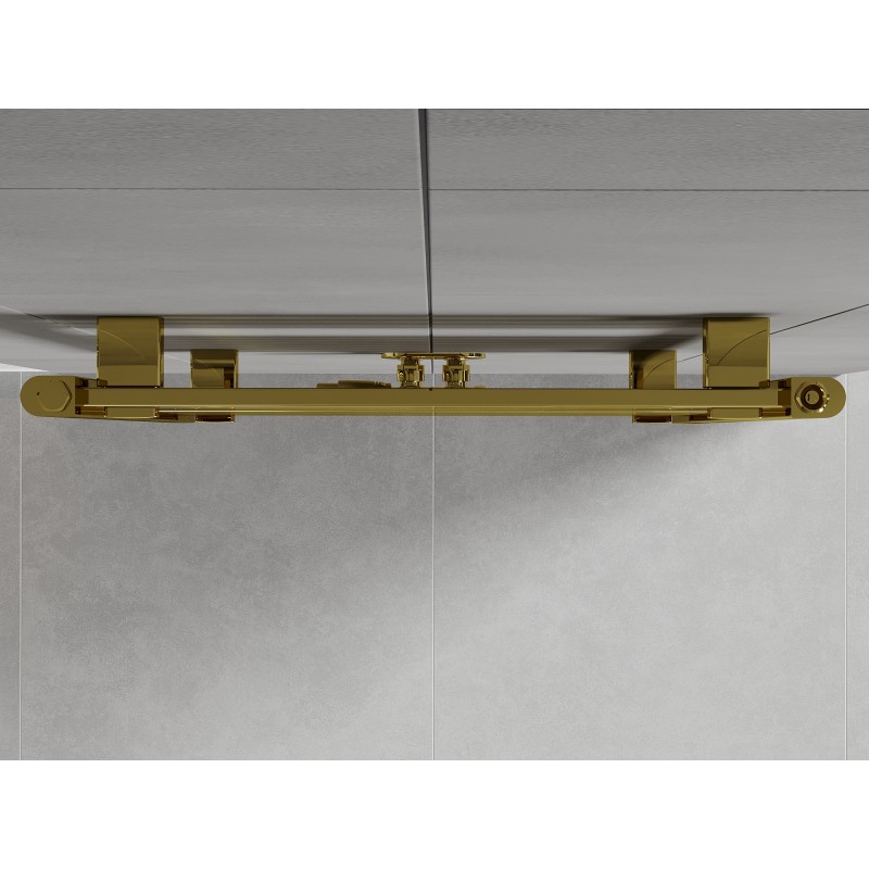 Mexen Uran Badezimmerheizkörper 800 x 600 mm, 336 W, gold - W105-0800-600-00-50